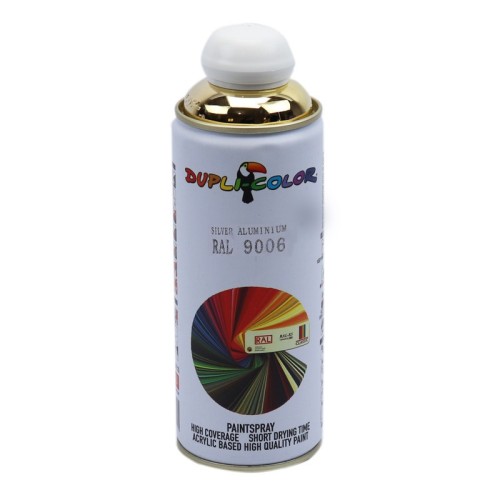 اسپری رنگ نقره ای Dupli-Color RAL 9006 400ml